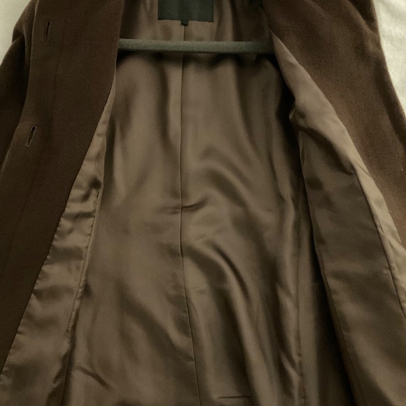 Women’s Long Coat, Angola 65% and Wool 35%, Made in Japan - Picture 9 of 11